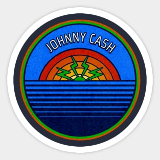 Johnny Cash - Vintage Sticker